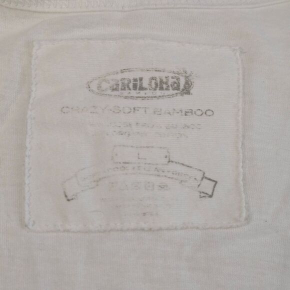 CARILOHA Bamboo Flamingo Athletic Tank Size Large - Picture 3 of 9